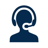 専任のサポートチームによる対応の画像